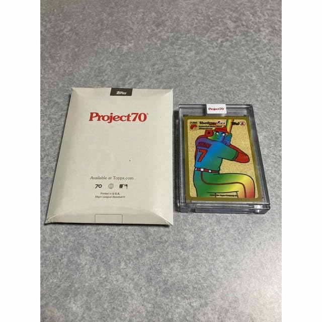 Amazon.co.jp: Topps Project70 大谷翔平 トレーディングカード 限定品